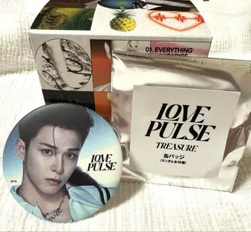 TREASURE LOVE PULSE 캔뱃지