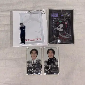 WayV 랜덤 토이 사진 카드 슬리브 헨드리 세트