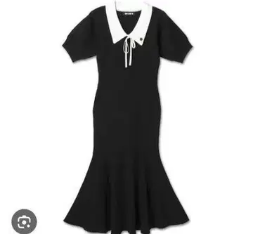 MARY QUANT 에포 데이지 머메이드 니트 원피스