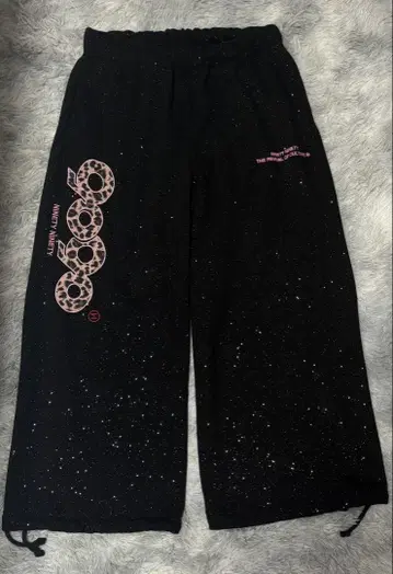 9090 girl OG Logo Glitter Sweatpants
