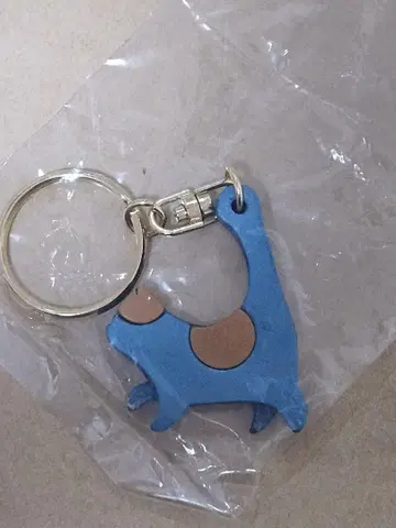 HERZ 셀루리안 블루 키링 고양이