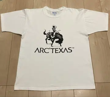 ARC'TEXAS 승마 디자인 아크 텍사스 M 사이즈 T셔츠 USA 제조