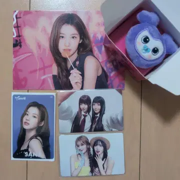 TWICE THIS IS FOR 봉제 인형 반지 트레이딩 카드 사나