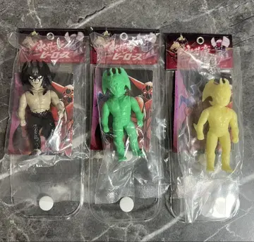 가챠가챠 나가이 고 히어로즈 볼체인 마스코트 데빌맨 3종