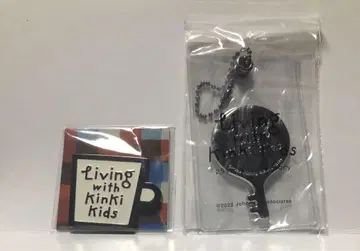 Living with KinKi Kids 2종 세트 손거울 마그넷