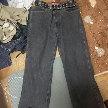 ecko unltd. 1972 DENIM FOUNDRY 블랙 데님 팬츠