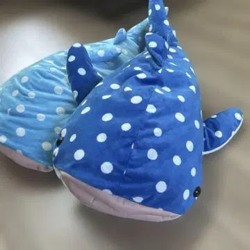 고래상어 봉제 인형 파랑
