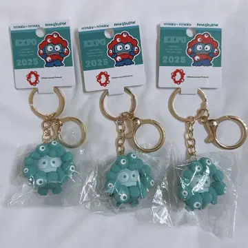 먀쿠먀쿠 산리오 최애 컬러 키링 한교동 3개 세트