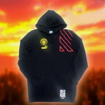 [ 새상품급 ] PUMA x Manchester City 콜라보 후드티
