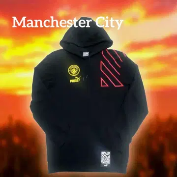 [ 새상품급 ] PUMA x Manchester City 콜라보 후드티