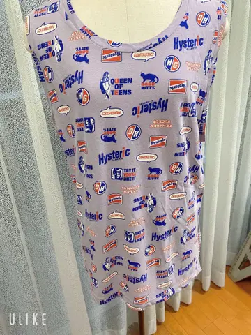 퀸 오브 텐즈 탱크탑 보라색