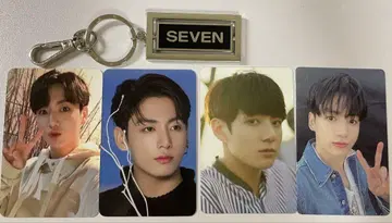 정국 SEVEN 키링 포토카드 세트