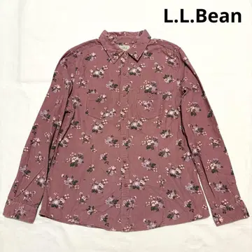 L.L.Bean 엘엘빈 꽃무늬 코듀로이 셔츠