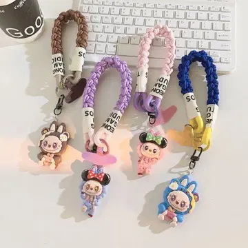 컬러풀 러브럽 스트랩 4개 세트