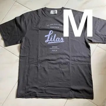 M YOASOBI 이쿠타 리라 Lilas T셔츠 Sketch BLACK