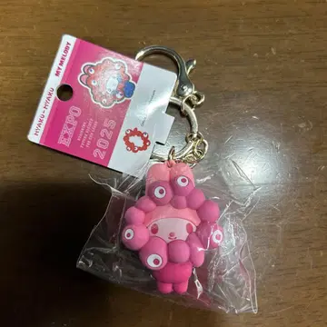 간사이 만박 마이멜로디 최애 컬러 입체 키링  미야쿠미야쿠