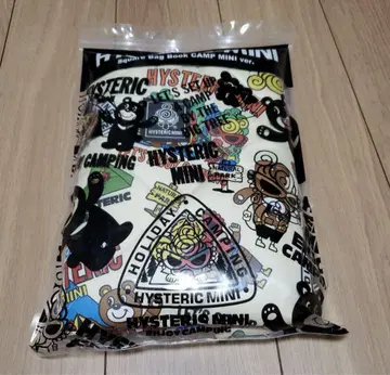 HYSTERICMINI 히스테릭미니 히스미니 스퀘어 백 토트 스티커