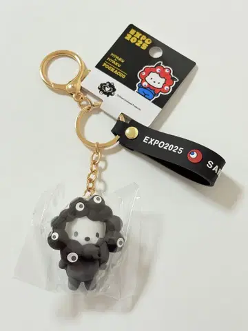 포차코 블랙 미야쿠미야쿠 산리오 키링