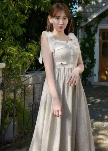 herlipto Verona Tweed Long Dress S