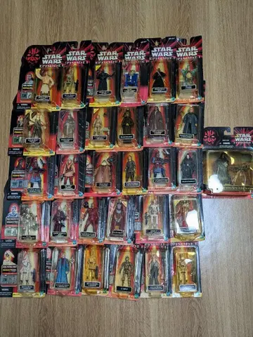 STAR WARS EPISODE I 피규어 세트 31개 증정 포함