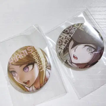 뉴 단간론파 V3 특전 캔뱃지 사이하라 아카마츠