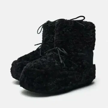 zara 보아 앵클부츠 블랙