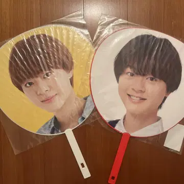 오카 유우리 부채 2장 세트
