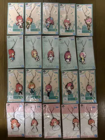 5등분의 신부 러버 스트랩 37개 덤 포함