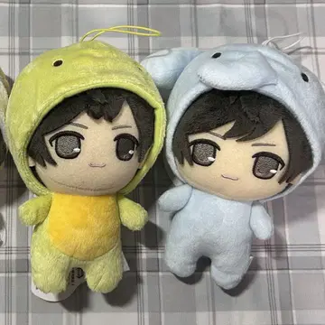 아라마키 요시히코 동물 변신 봉제 인형 2종