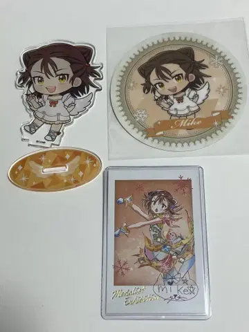 amo crape 메달리스트전 아크릴 스탠드 랜덤 사진 미케다 료카 미케