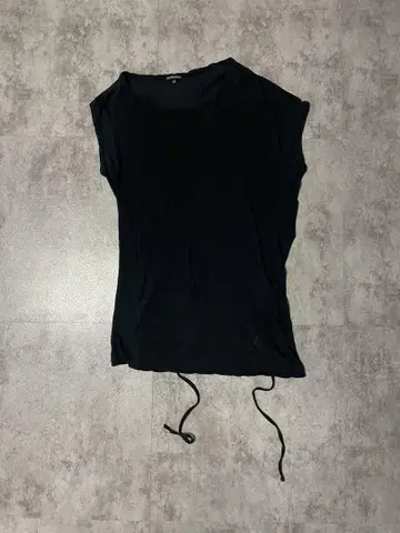 Ann Demeulemeester 비대칭 탱크탑