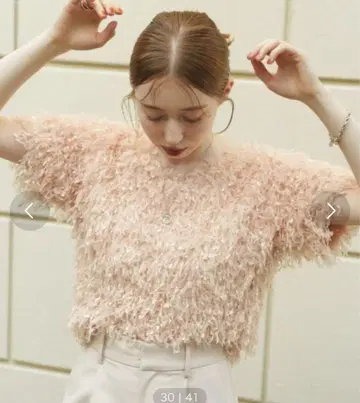 hinari 페더얀 반팔 풀오버