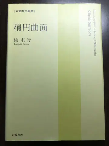 타원 곡면 카츠토시 이와나미 서점