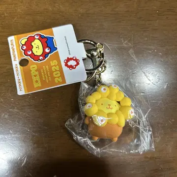 간사이 만박 폼폼푸딩 최애 컬러 입체 키링 나리키리 미야쿠미야쿠