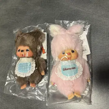 미사용 새상품 몬치치 프렌즈 침탄 곰 키체인