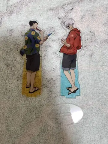 주술회전 제일복권 고죠 사토루 게토 스구루 아크릴 스탠드