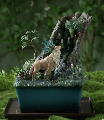 [소라노우에점 한정판] 모노노케 히메 워터 가든 BONSAI 월야의 숲