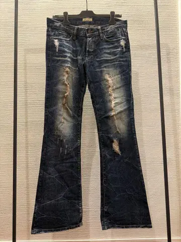 00s goa flare denim japanese label 데님