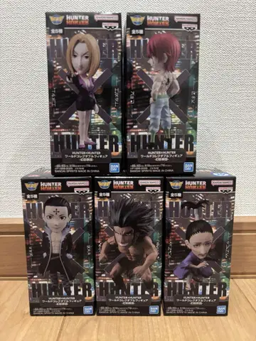HUNTER x HUNTER 월드 컬렉션 -환영여단- 전 5종 세트
