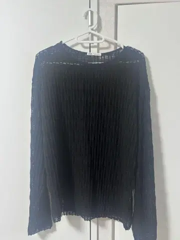 ZARA 텍스처 오픈 니트 스웨터