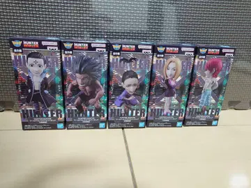HUNTER x HUNTER 월드 컬렉터블 피규어 환영여단 5종 세트