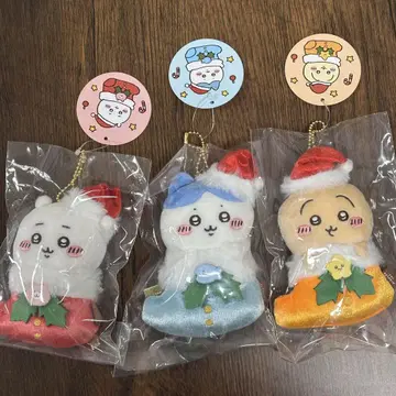 치이카와(먼작귀) 오너먼트가 되는 마스코트 3개 세트
