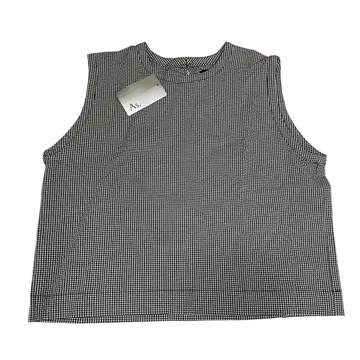 미사용 새상품 As, Sucker tank 깅엄 체크