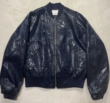 The Frankie Shop 퀼팅 자켓 악어 엠보싱 M/L