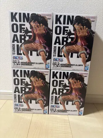 KING OF ARTIST 몽키 D 루피 4체 세트