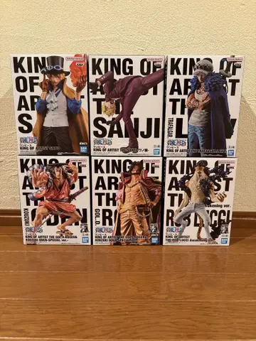 원피스 KING OF ARTIST 6종 세트