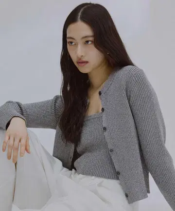 나노 유니버스 글리터 라메 가디건