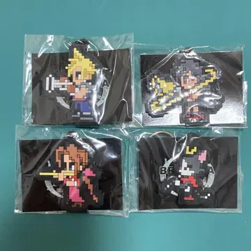 FF7 BRA BRA 오리지널 러버 키링 전 4종 세트