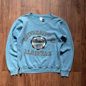 Tultex 80s 빈티지 맨투맨 스카이블루 미국제