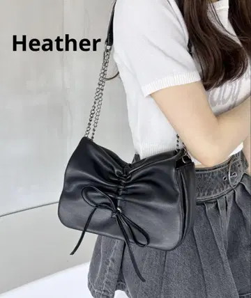Heather 리본 숄더 BAG 129447